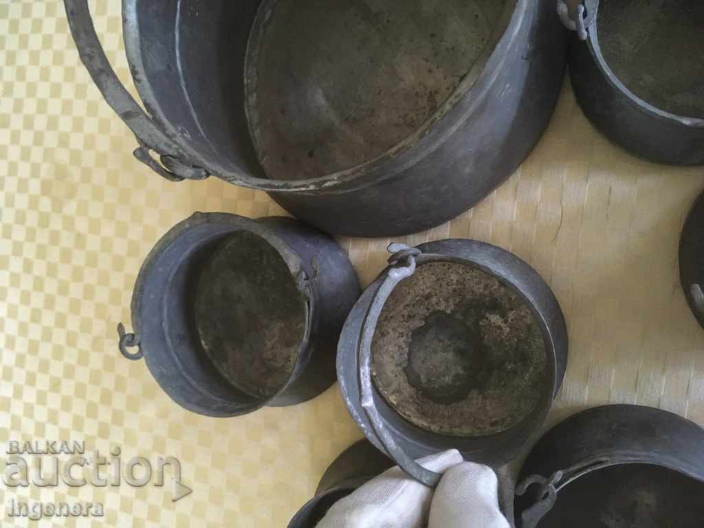 BOILER BOILER MINI BOILERS COPPER -7 PCS - 5