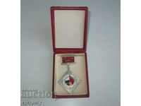 People's Republic of Bulgaria Social Medal Badge Honorary Badge Patriotic Front OF