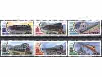 Чисти марки Транспорт Влакове Локомотиви 1989 Северна Корея