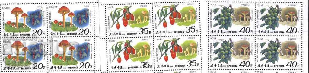 Καθαρά σημάδια στο καρότσι Flora Mushrooms 1989 από τη Βόρεια Κορέα με τιμή 44.00 BGN | € 22.50 Καθαρά σημάδια στο καρότσι Flora Mushrooms 1989 από τη Βόρεια Κορέα με τιμή 44.00 BGN | € 22.50