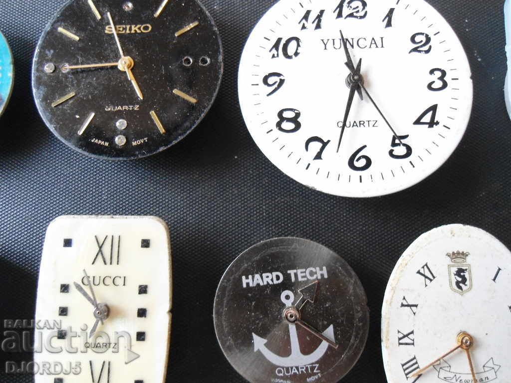 Δημοπρασία Πολλές μηχανές ρολογιού χαλαζία Δημοπρασία Πολλές μηχανές ρολογιού χαλαζία