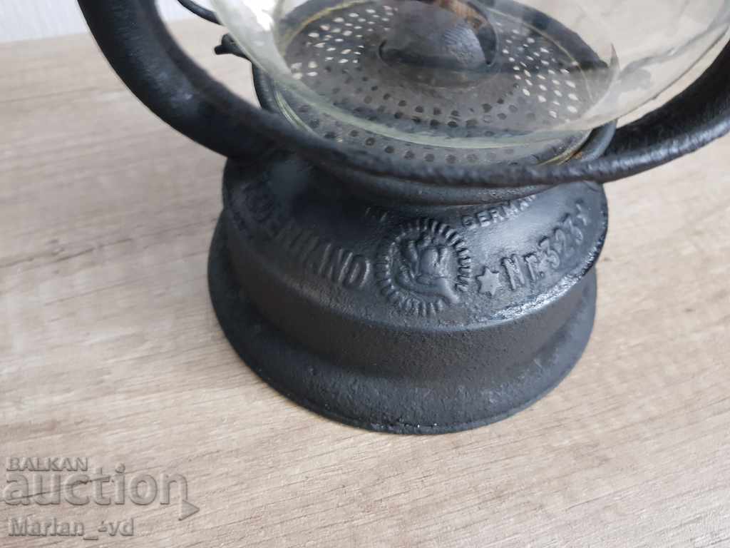 Old German German lantern, lamp, World War I with price 60.00 BGN | € 30.68 Old German German lantern, lamp, World War I with price 60.00 BGN | € 30.68