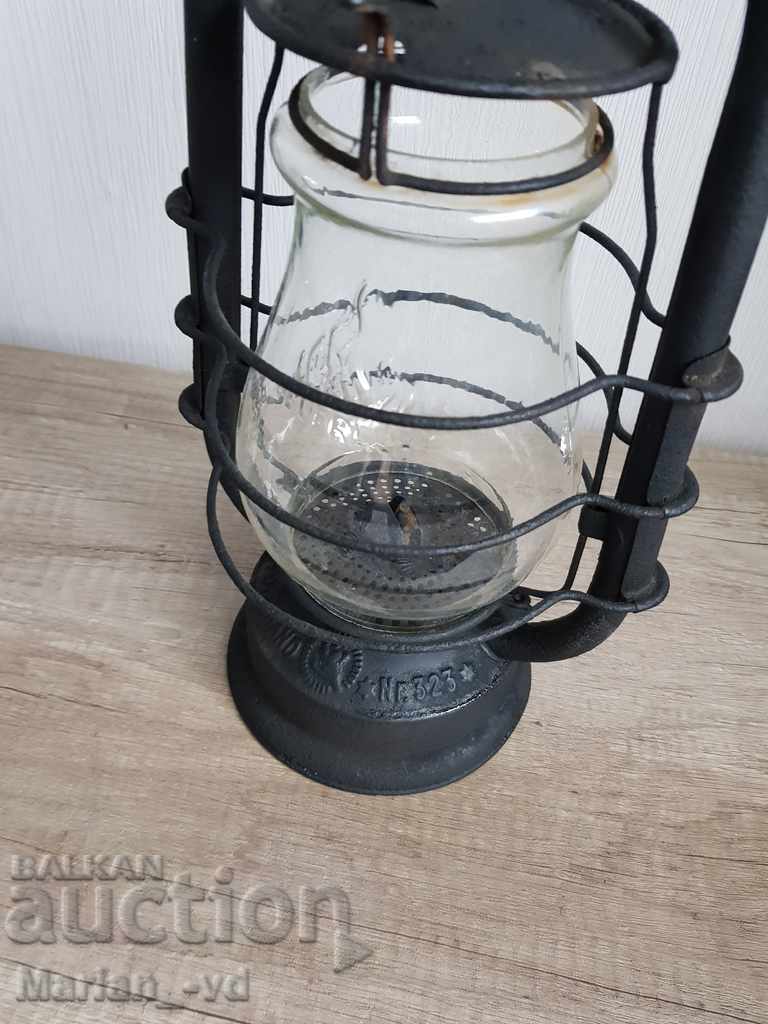 Delivery of Old German German lantern, lamp, World War I Delivery of Old German German lantern, lamp, World War I