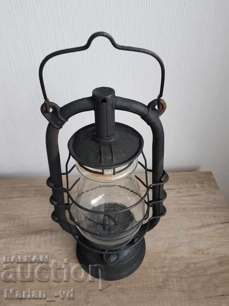 Old German German lantern, lamp, World War I - 5 Old German German lantern, lamp, World War I - 5