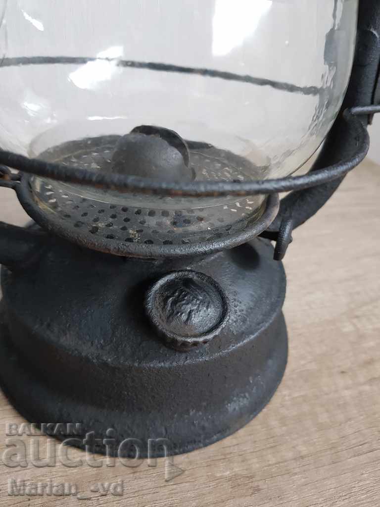 Old German German lantern, lamp, World War I - 7 Old German German lantern, lamp, World War I - 7