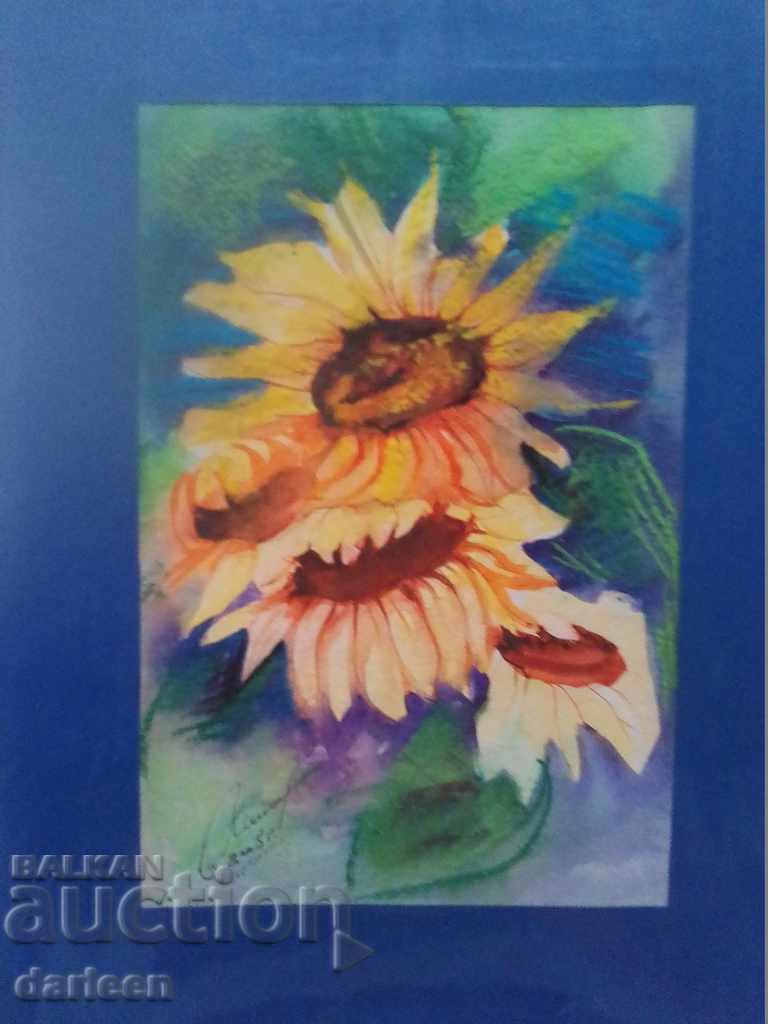 Sunflowers, P. Stoeva with price 20.00 BGN | € 10.23 Sunflowers, P. Stoeva with price 20.00 BGN | € 10.23