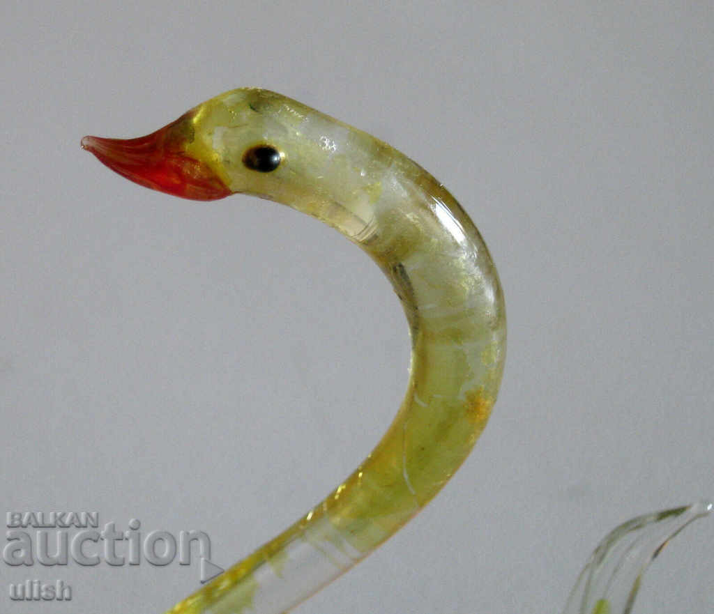 Παράδοση Murano Murano ζευγάρι 2Χ κύκνοι μίνι κύκνοι παλιά ειδώλια Παράδοση Murano Murano ζευγάρι 2Χ κύκνοι μίνι κύκνοι παλιά ειδώλια