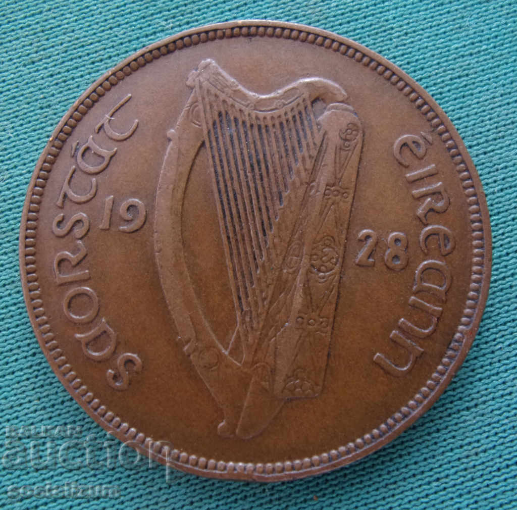 Eire 1 Penny 1928 Moneda Rare cu preț € 3.58 | 7.00 BGN