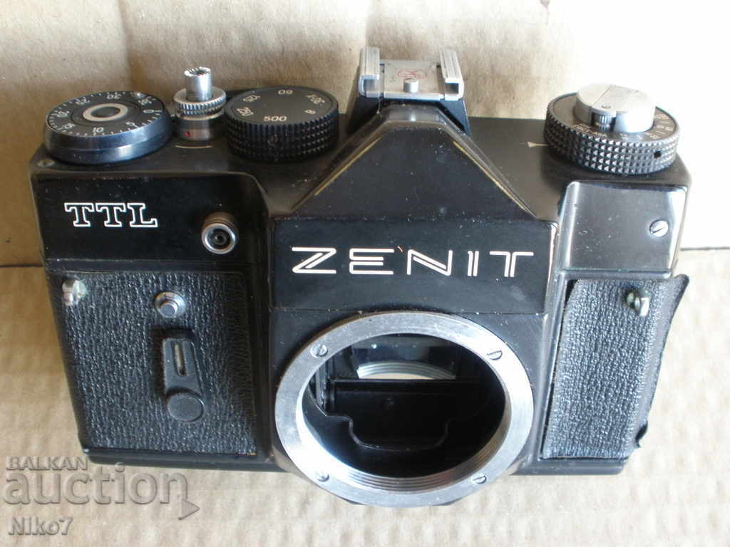 Vechi aparat de fotografiat sovietic-ZENIT-TTL. - 6
