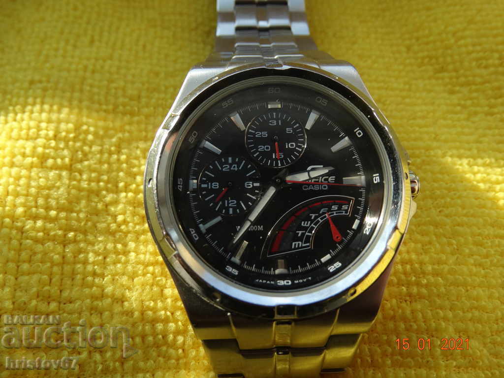 Delivery of CASIO EDIFICE Delivery of CASIO EDIFICE