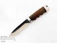 Russian hunting knife suitable for skinning Kandar steel 65x13