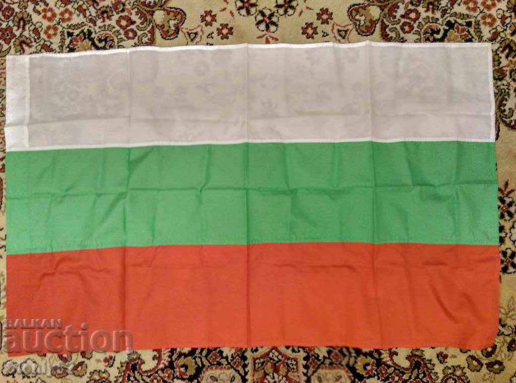 Bulgarian tricolor flag, new - 130/80 cm