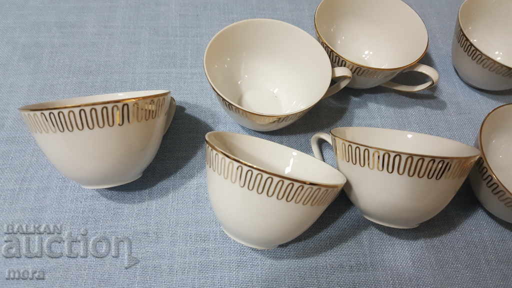 Auction Coffee cups - 8 pieces - Bavaria Auction Coffee cups - 8 pieces - Bavaria