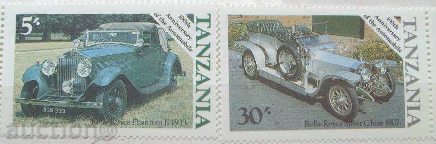 1985 Tanzania - Retro cars / 4 brands and block / with price 3.50 BGN | € 1.79 1985 Tanzania - Retro cars / 4 brands and block / with price 3.50 BGN | € 1.79