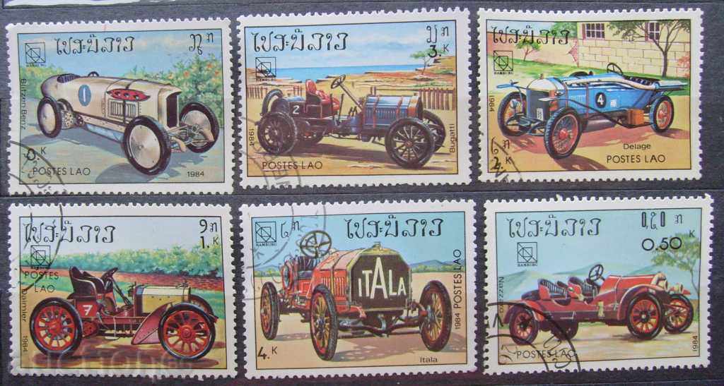 1984 - Παλαιά αυτοκίνητα / Oldtaymeri - Λάος με τιμή 1.50 BGN | € 0.77 1984 - Παλαιά αυτοκίνητα / Oldtaymeri - Λάος με τιμή 1.50 BGN | € 0.77