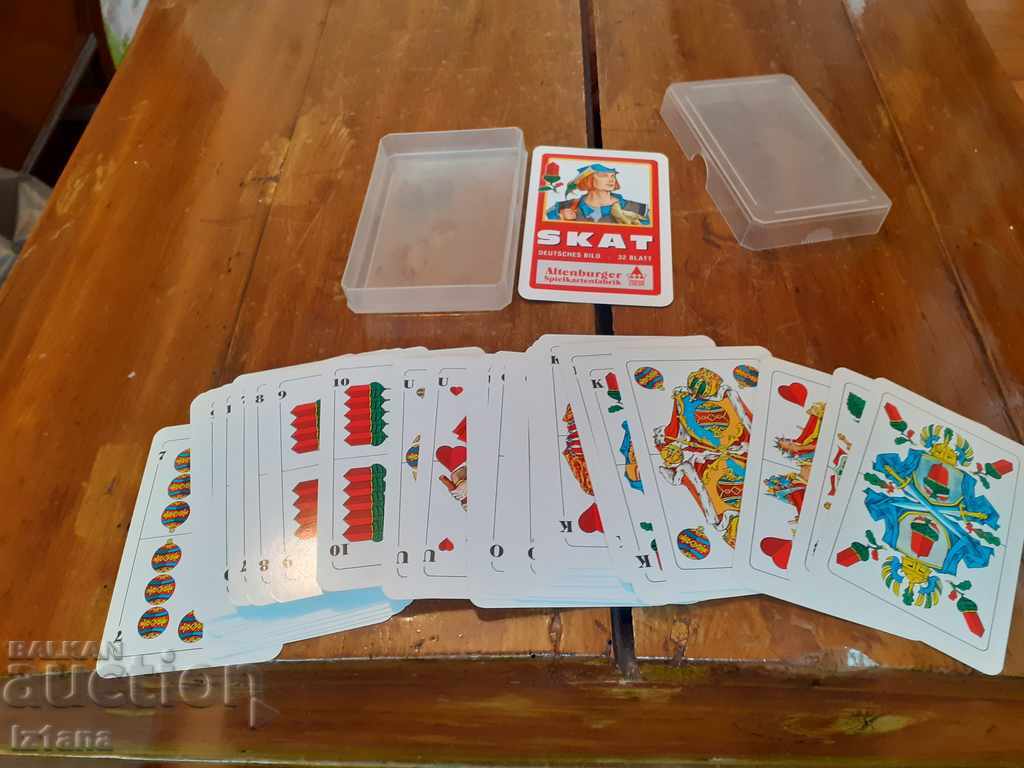 Παλιά χάρτες Skat με τιμή 20.00 BGN | € 10.23 Παλιά χάρτες Skat με τιμή 20.00 BGN | € 10.23
