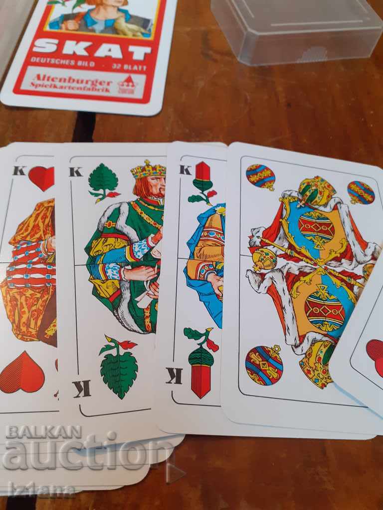 Δημοπρασία Παλιά χάρτες Skat Δημοπρασία Παλιά χάρτες Skat