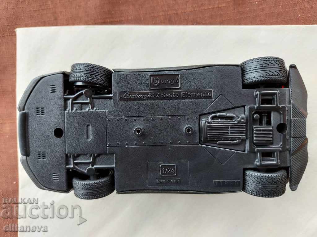 Auction  metal stroller Burago Lamborghini sixth item