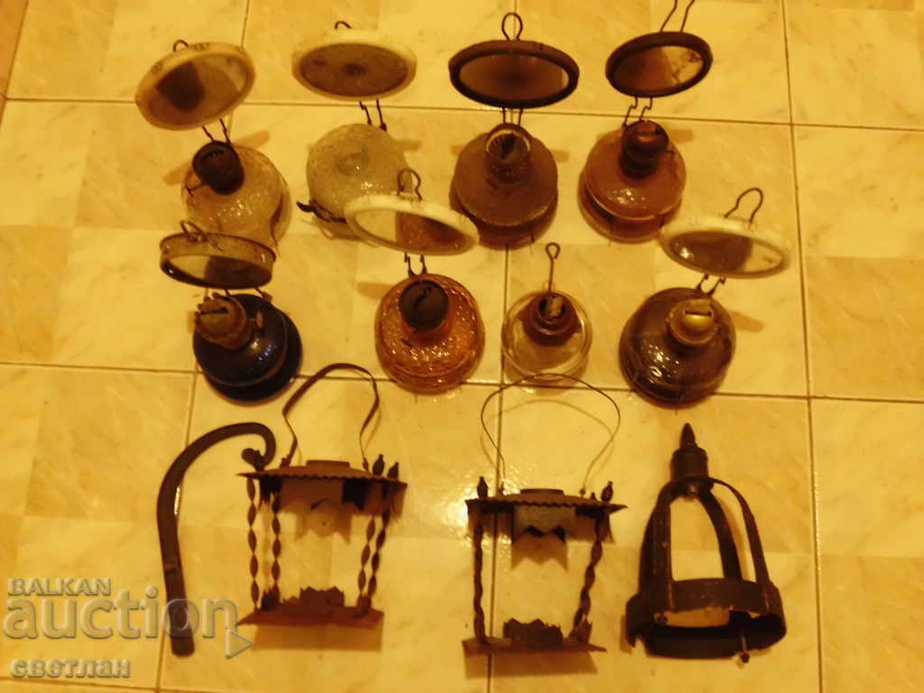 Delivery of LOT OF GAS LAMPS AND LANTERNS Delivery of LOT OF GAS LAMPS AND LANTERNS
