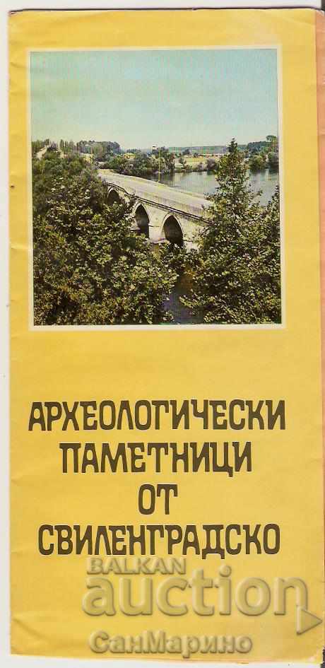 Advertising leaflet Svilengrad Archaeological monuments