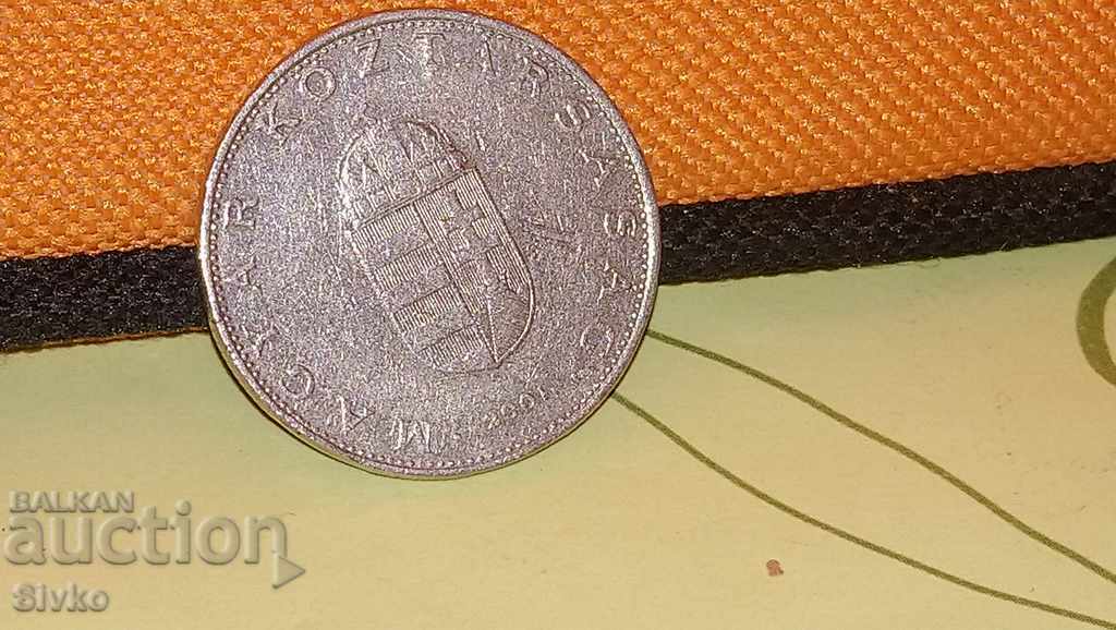 Coin Hungary 10 forints 2001 with price 0.69 BGN | € 0.35
