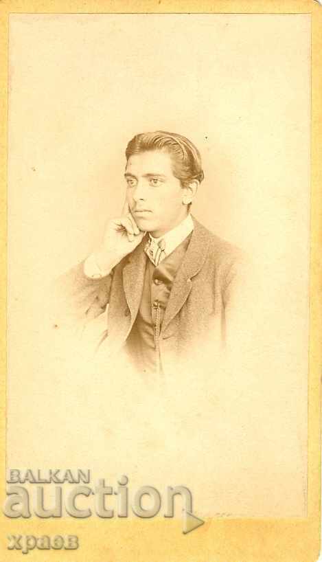 OLD PHOTOGRAPH - CARDBOARD - PANAYOT A. GENISHEV - M0068
