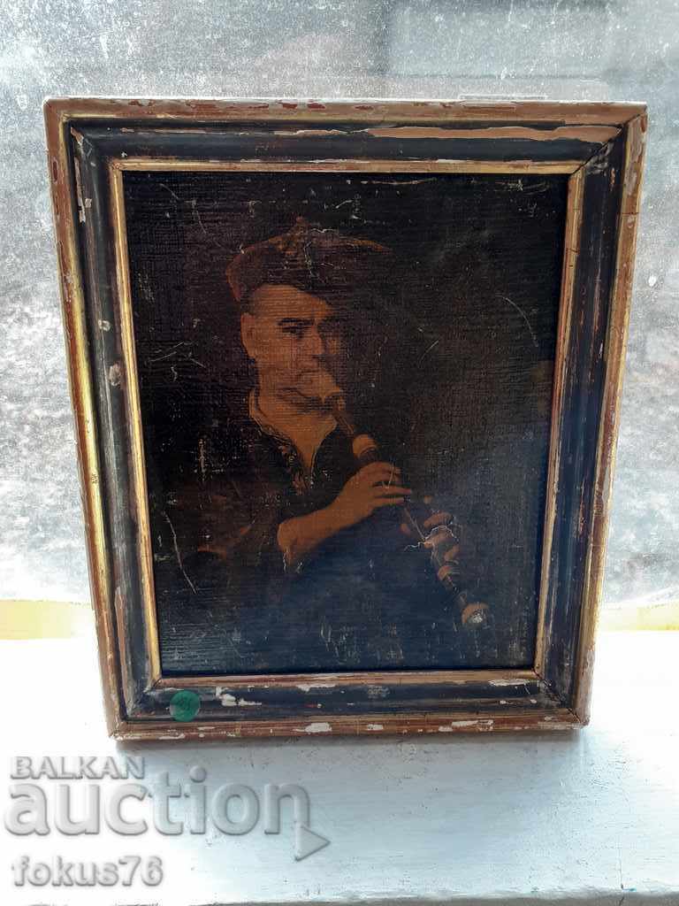 VERY OLD PICTURE REPRODUCTION WITH PRINT with price 140.00 BGN | € 71.58 VERY OLD PICTURE REPRODUCTION WITH PRINT with price 140.00 BGN | € 71.58