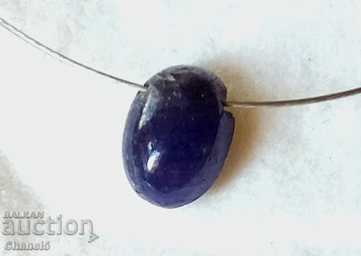 NATURAL SAPPHIRE - OVAL CABOCHON - 1.10 carats (122) with price 16.00 BGN | € 8.18 NATURAL SAPPHIRE - OVAL CABOCHON - 1.10 carats (122) with price 16.00 BGN | € 8.18
