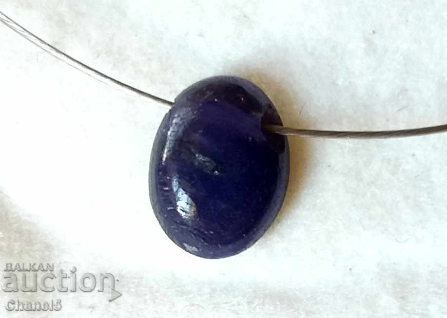 NATURAL SAPPHIRE - OVAL CABOCHON - 1.40 carats (124) with price 18.00 BGN | € 9.20 NATURAL SAPPHIRE - OVAL CABOCHON - 1.40 carats (124) with price 18.00 BGN | € 9.20