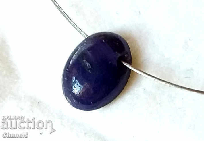 NATURAL SAPPHIRE - OVAL CABOCHON - 1.40 carats (124) NATURAL SAPPHIRE - OVAL CABOCHON - 1.40 carats (124)
