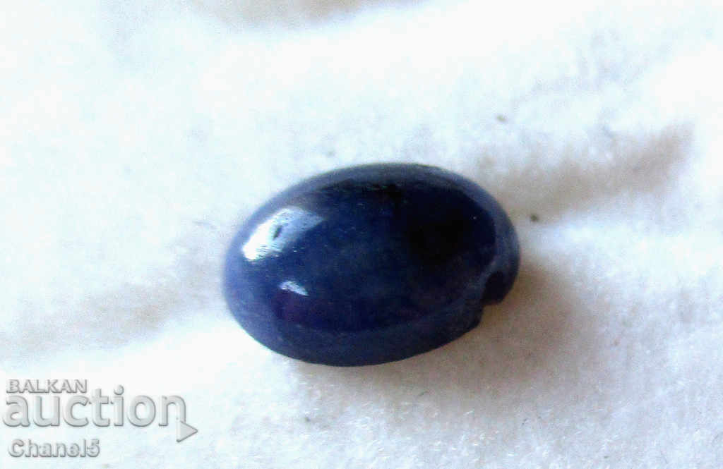 NATURAL SAPPHIRE - OVAL CABOCHON - 1.15 carats (126) with price 16.00 BGN | € 8.18