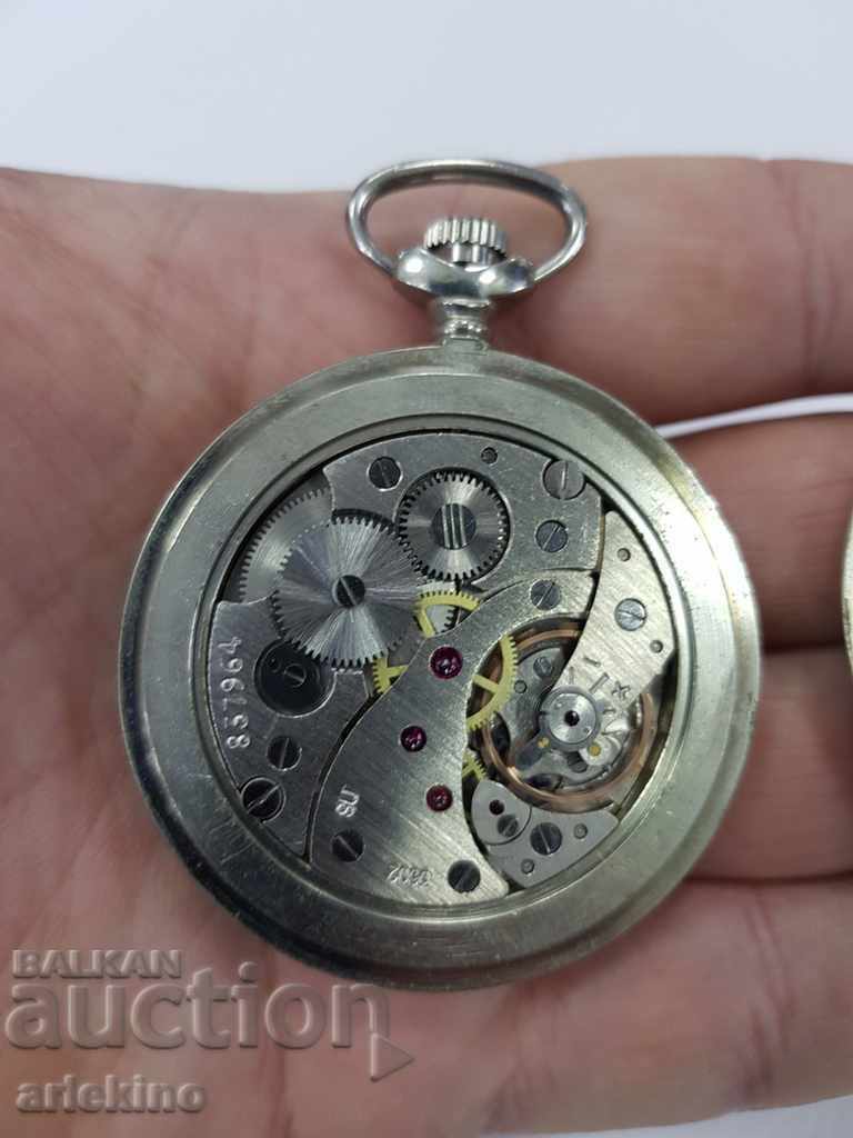 Collectible USSR pocket watch Lightning with wolves - 6 Collectible USSR pocket watch Lightning with wolves - 6