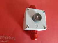 Button Waterproof in Box outdoor installation, 380V, 10A-1NO + 1NZ co