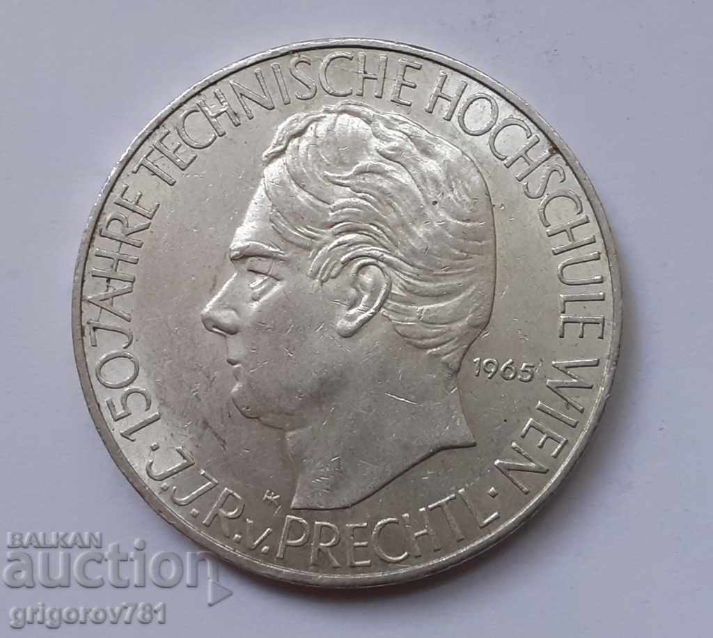 25 шилинга сребро Австрия 1965 - сребърна монета