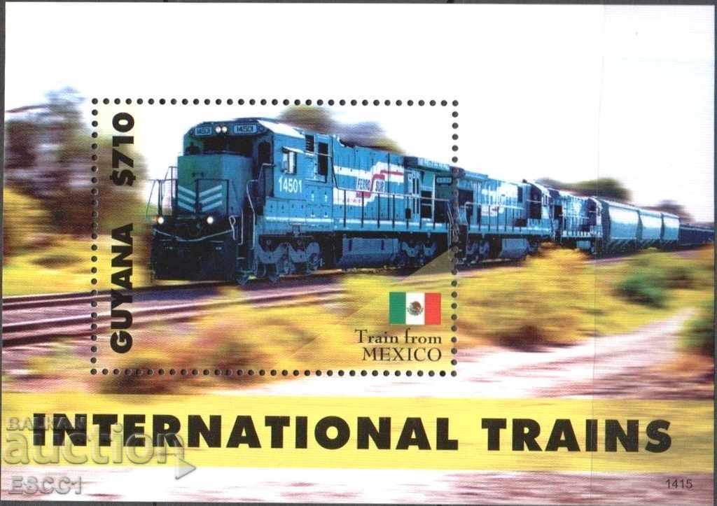 Clean Block Train Locomotive 2014 from Guyana