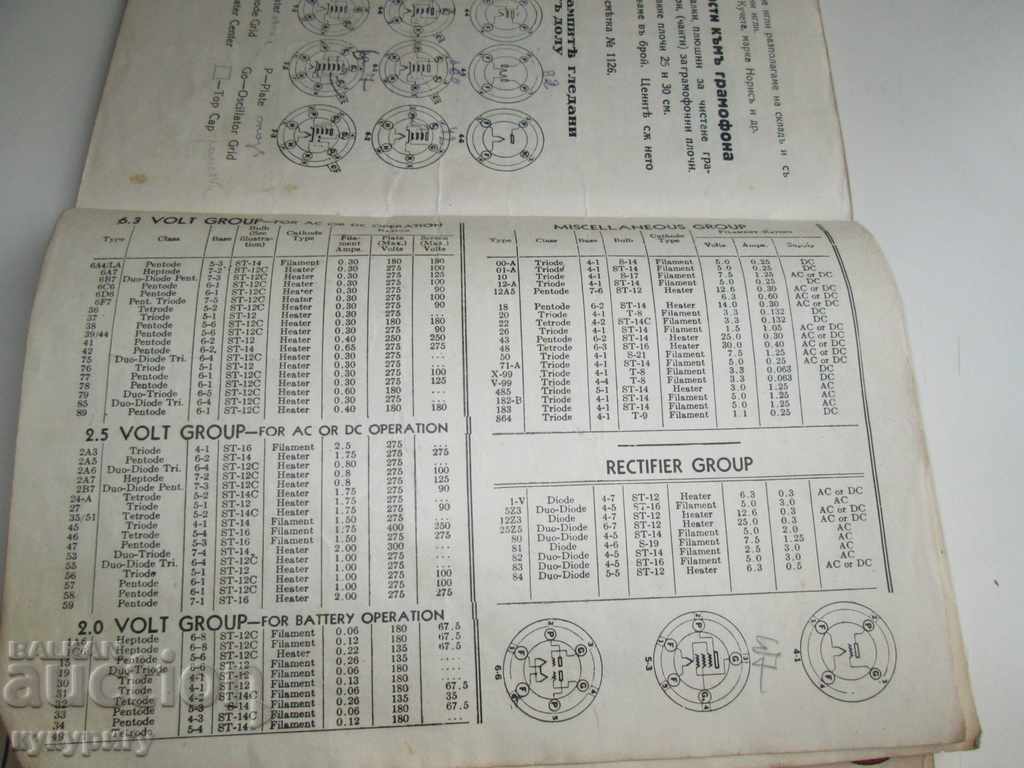 Old catalog Radio Turntables and Spare Parts 1939 - 7 Old catalog Radio Turntables and Spare Parts 1939 - 7