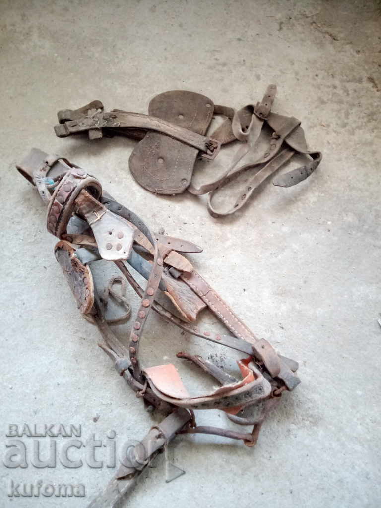 Old halters for decoration