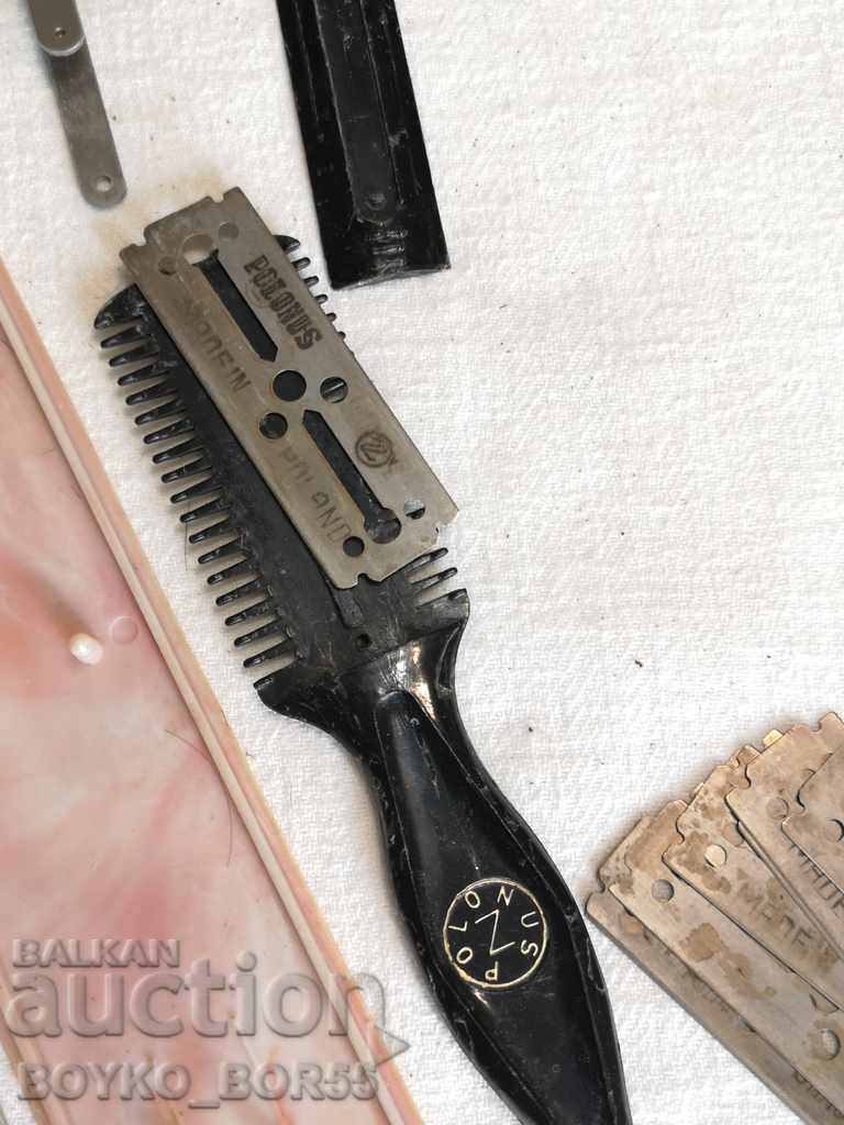 Old Rare Comb with Knives - for Haircut with price 28.00 BGN | € 14.32 Old Rare Comb with Knives - for Haircut with price 28.00 BGN | € 14.32