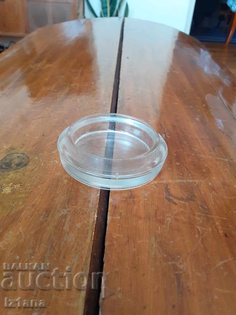 Old glass jar lid with price 5.00 BGN | € 2.56