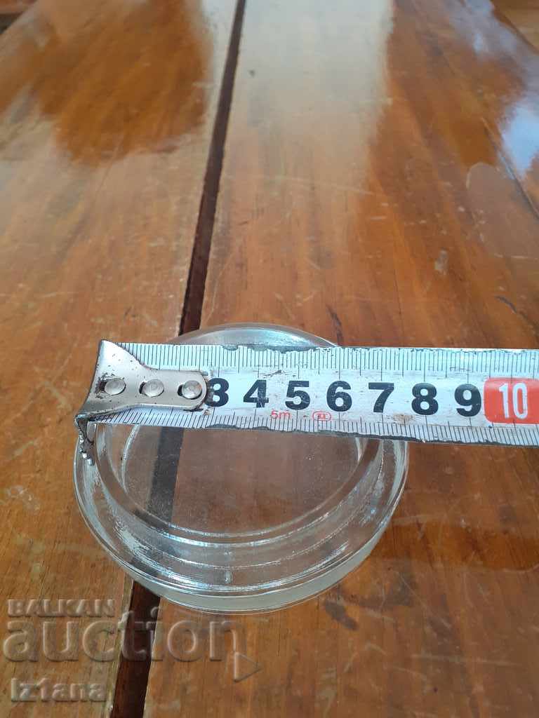 Auction  Old glass jar lid