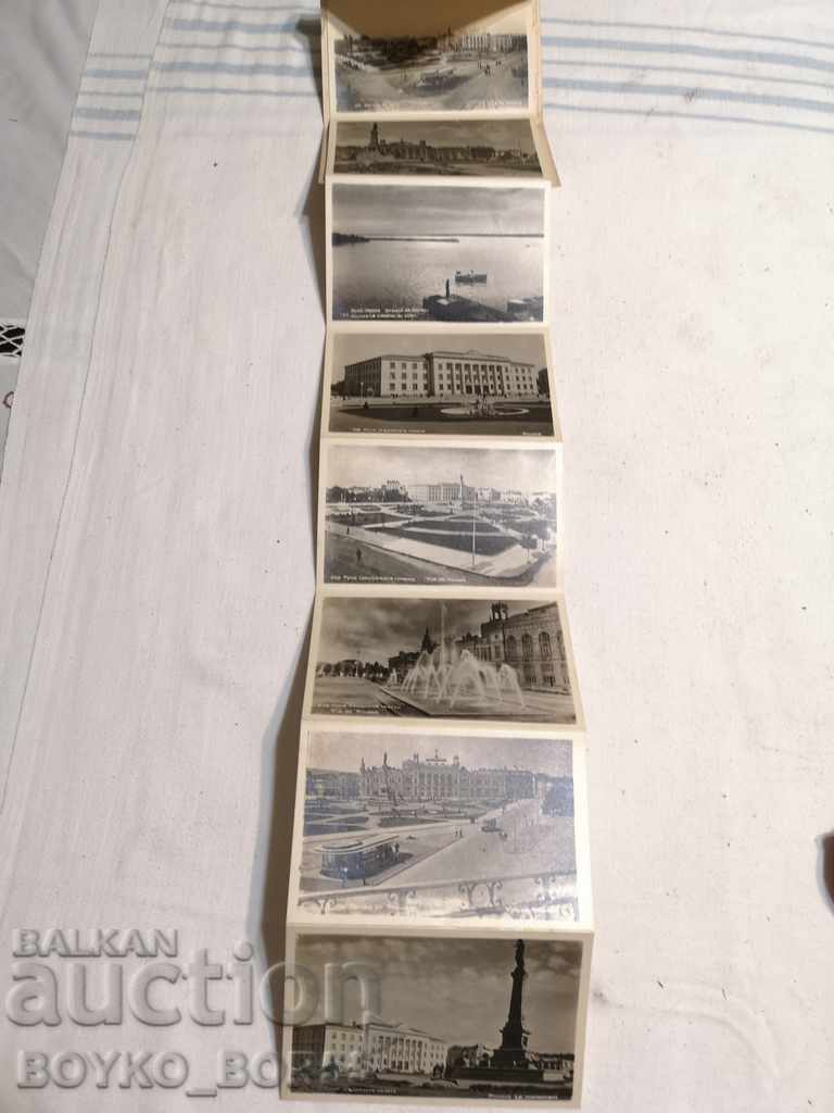 50s of the 20th century - Leaflet Cards Views from Ruse with price 27.00 BGN | € 13.80 50s of the 20th century - Leaflet Cards Views from Ruse with price 27.00 BGN | € 13.80