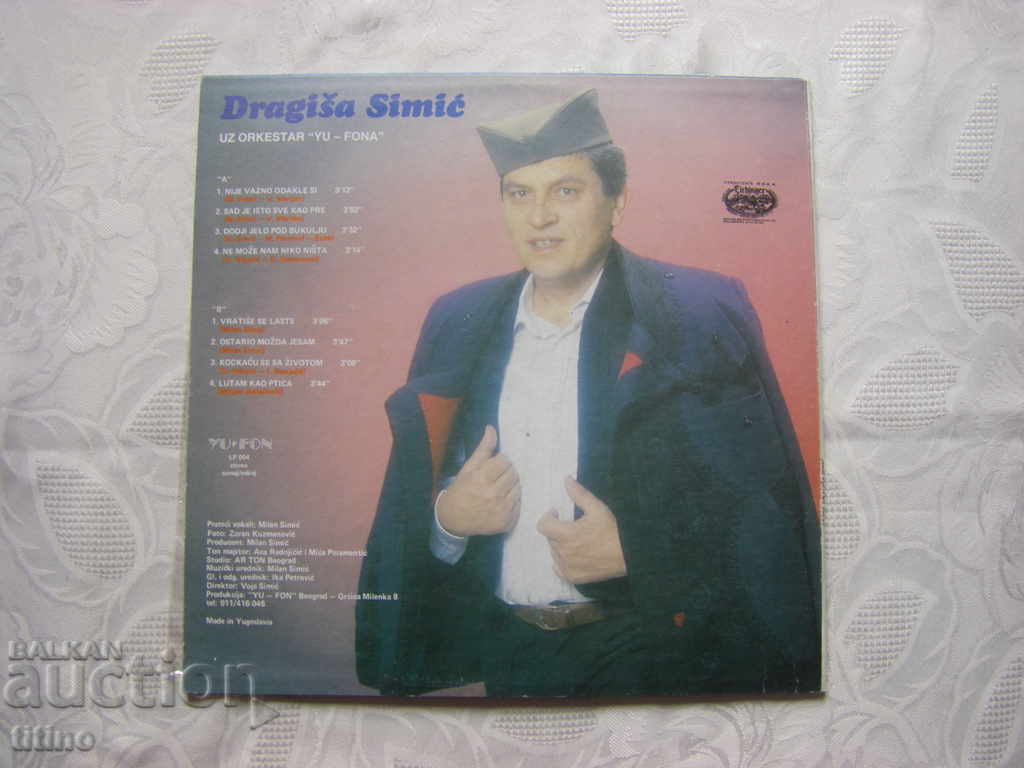 Livrarea Disc sârbesc - Dragisa Simic - Vratise se laste