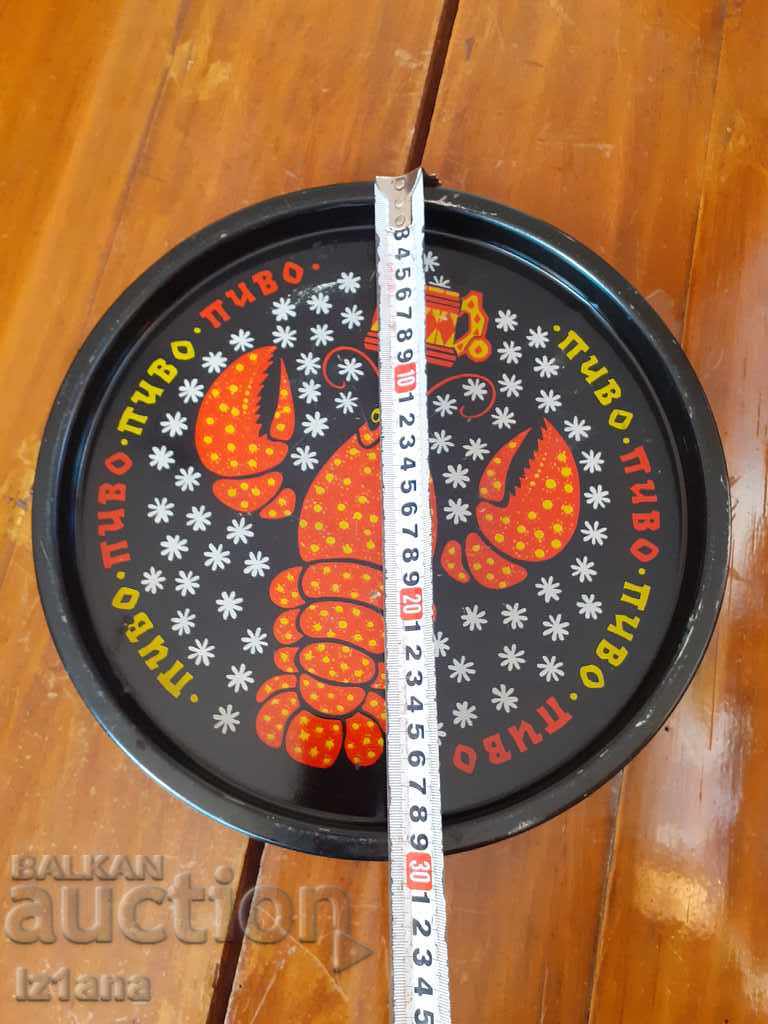 Auction Old beer tray Auction Old beer tray