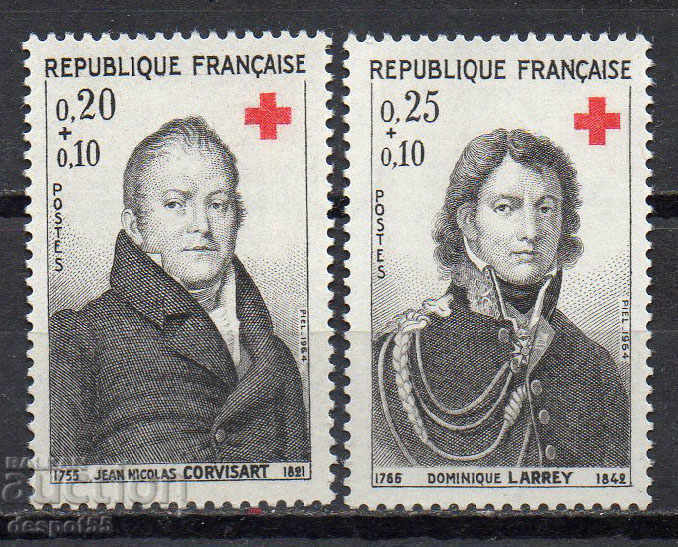 1964. Франция. Червен кръст.