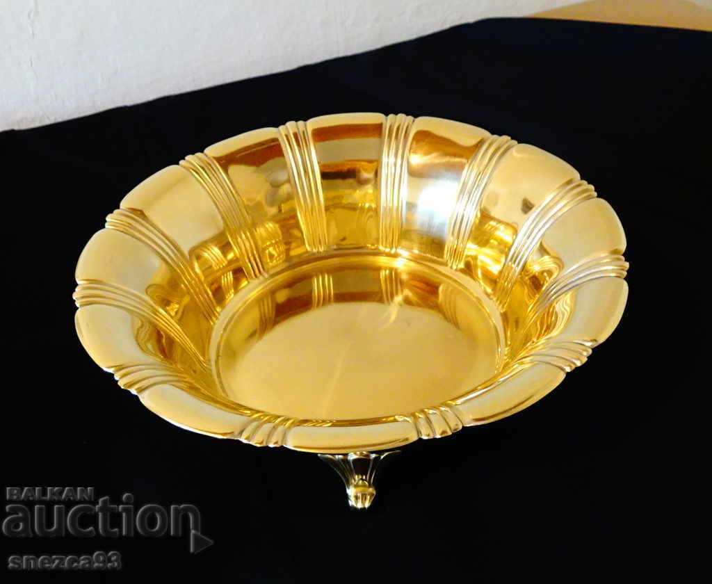 English bronze salad bowl, fruit bowl, secession - 7 English bronze salad bowl, fruit bowl, secession - 7