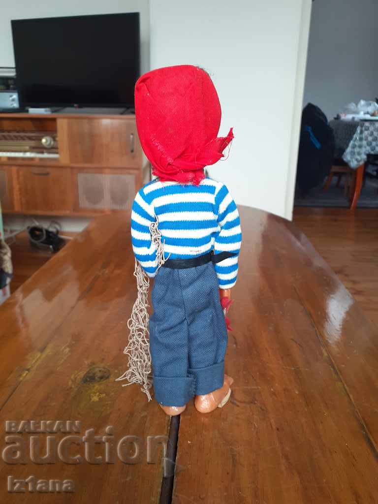 Licitație Suvenir vechi, figurin marinar, marinar Licitație Suvenir vechi, figurin marinar, marinar