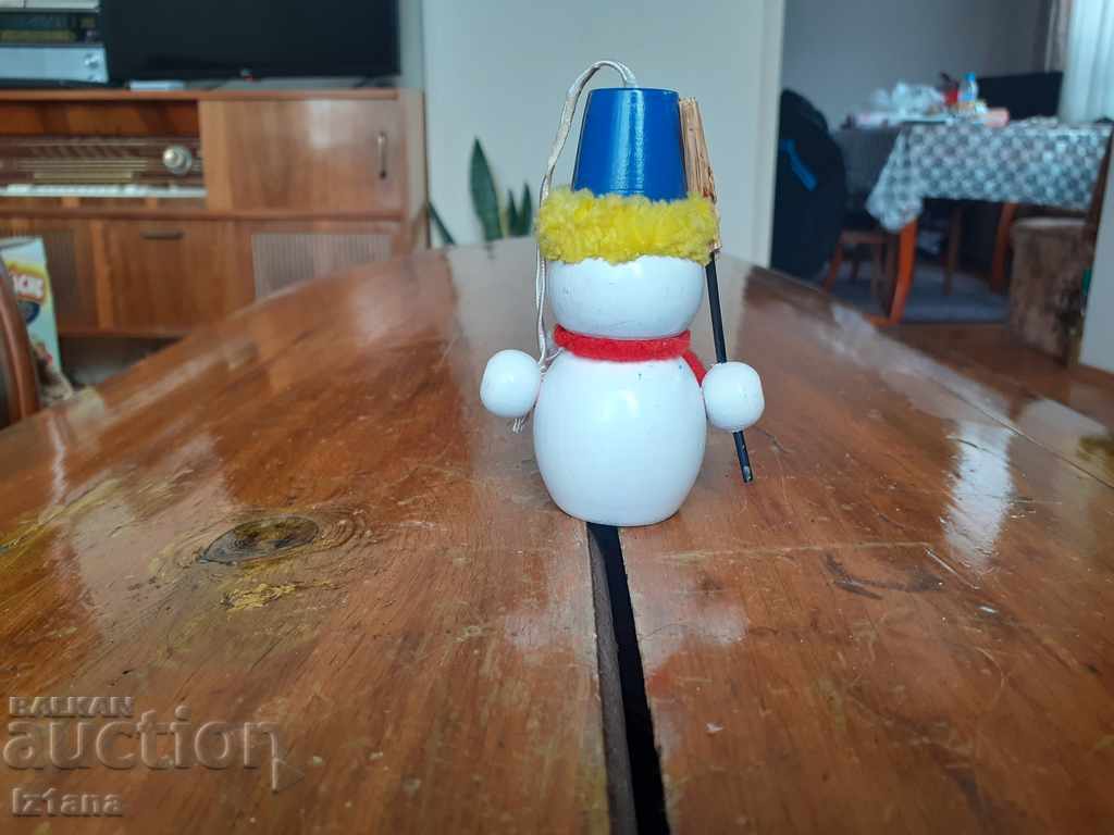 Auction  Old souvenir, Snowman figurine