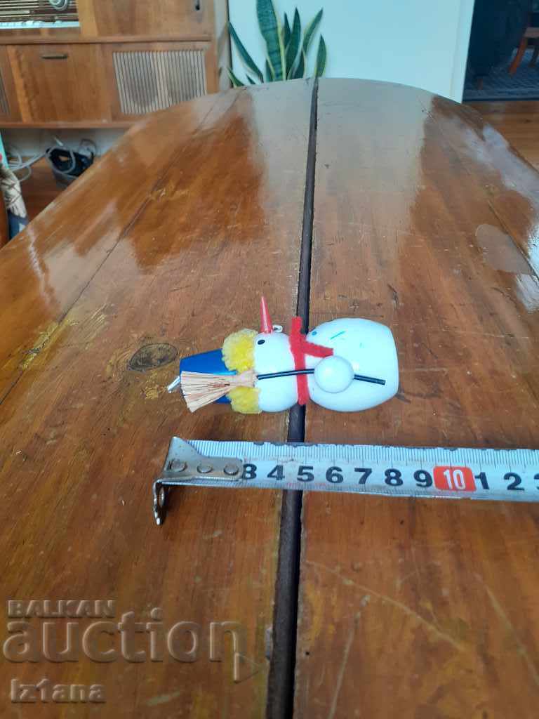 Old souvenir, Snowman figurine - 5