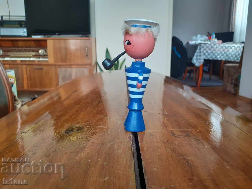 Old souvenir, figurine sailor, sailor with price 30.00 BGN | € 15.34 Old souvenir, figurine sailor, sailor with price 30.00 BGN | € 15.34