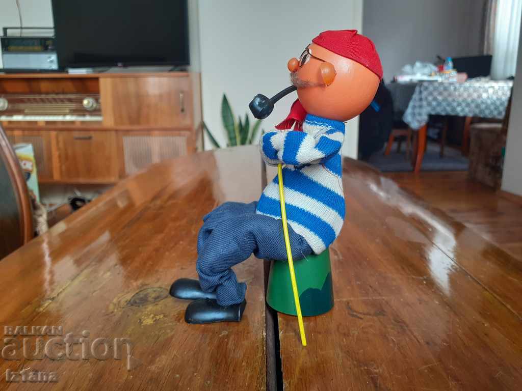 Old souvenir, figurine sailor, sailor with price 35.00 BGN | € 17.90 Old souvenir, figurine sailor, sailor with price 35.00 BGN | € 17.90
